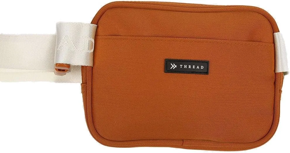 Thread Wallets Fanny Pack Small Travel Crossbody Bags for Women, Men - Durable, Stylish, Convenient Womens & Mens Cross Body Sling Bag Fanny Pack for Phone & Personal Items (Honey)