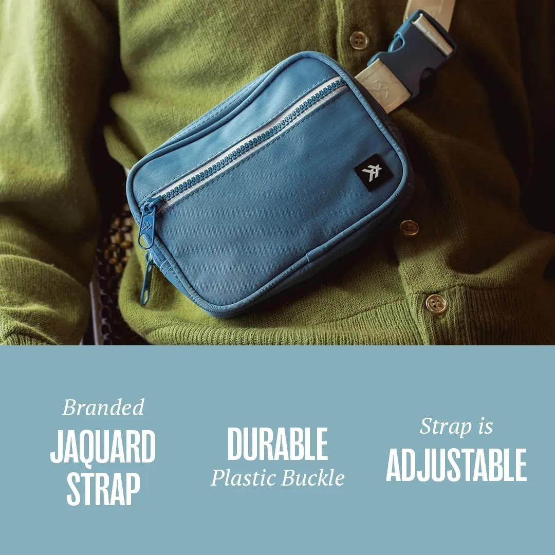 Thread Wallets Fanny Pack Small Travel Crossbody Bags for Women, Men - Durable, Stylish, Convenient Womens & Mens Cross Body Sling Bag Fanny Pack for Phone & Personal Items (Honey)
