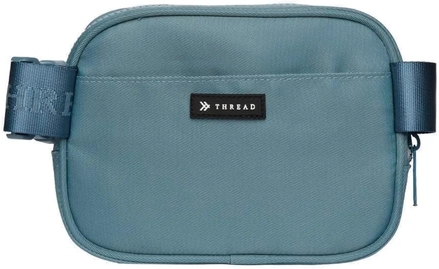 Thread Wallets Fanny Pack Small Travel Crossbody Bags for Women, Men - Durable, Stylish, Convenient Womens & Mens Cross Body Sling Bag Fanny Pack for Phone & Personal Items (Surf Blue)