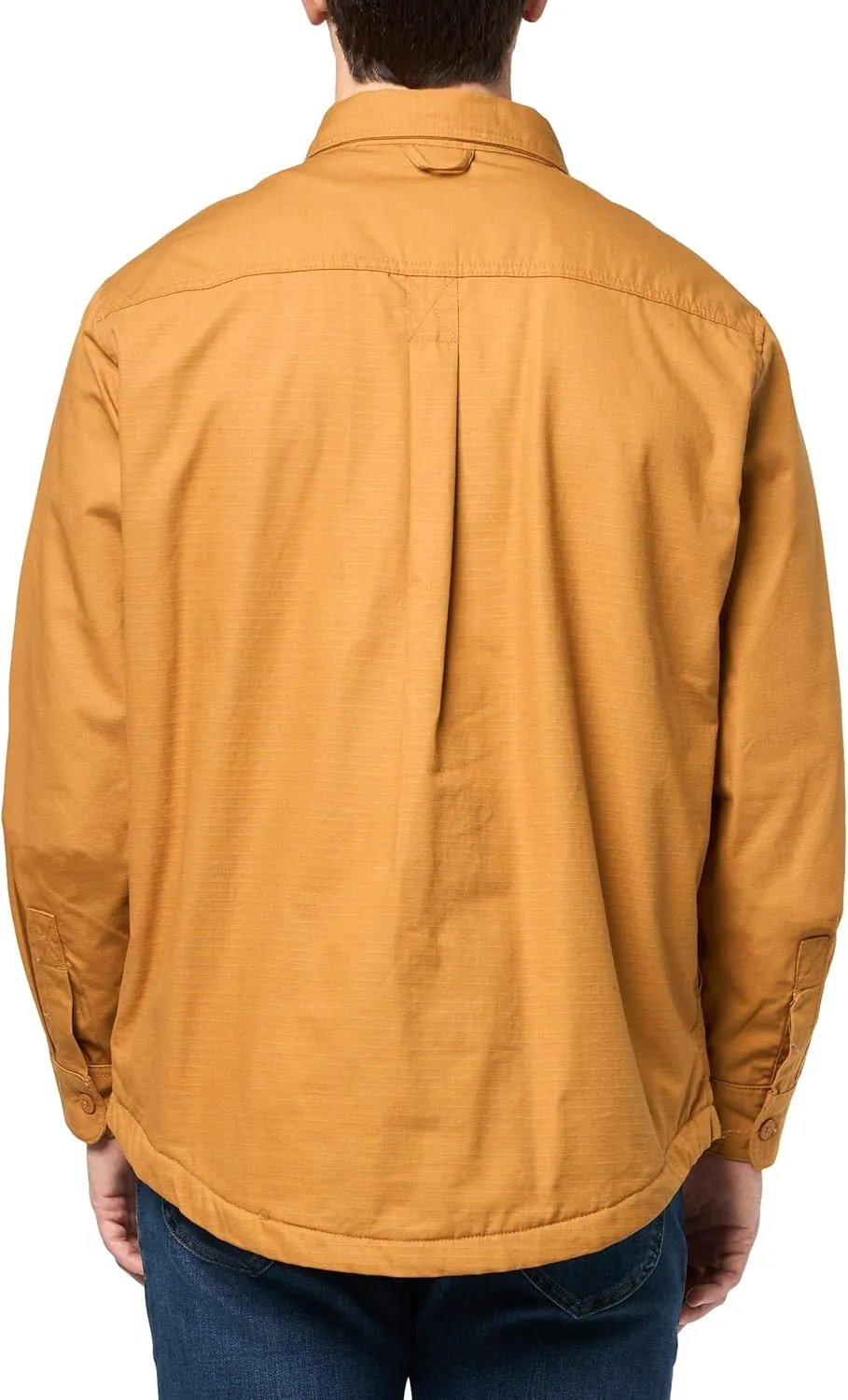 Timberland mens Printed Fleece Lined Overshirt
