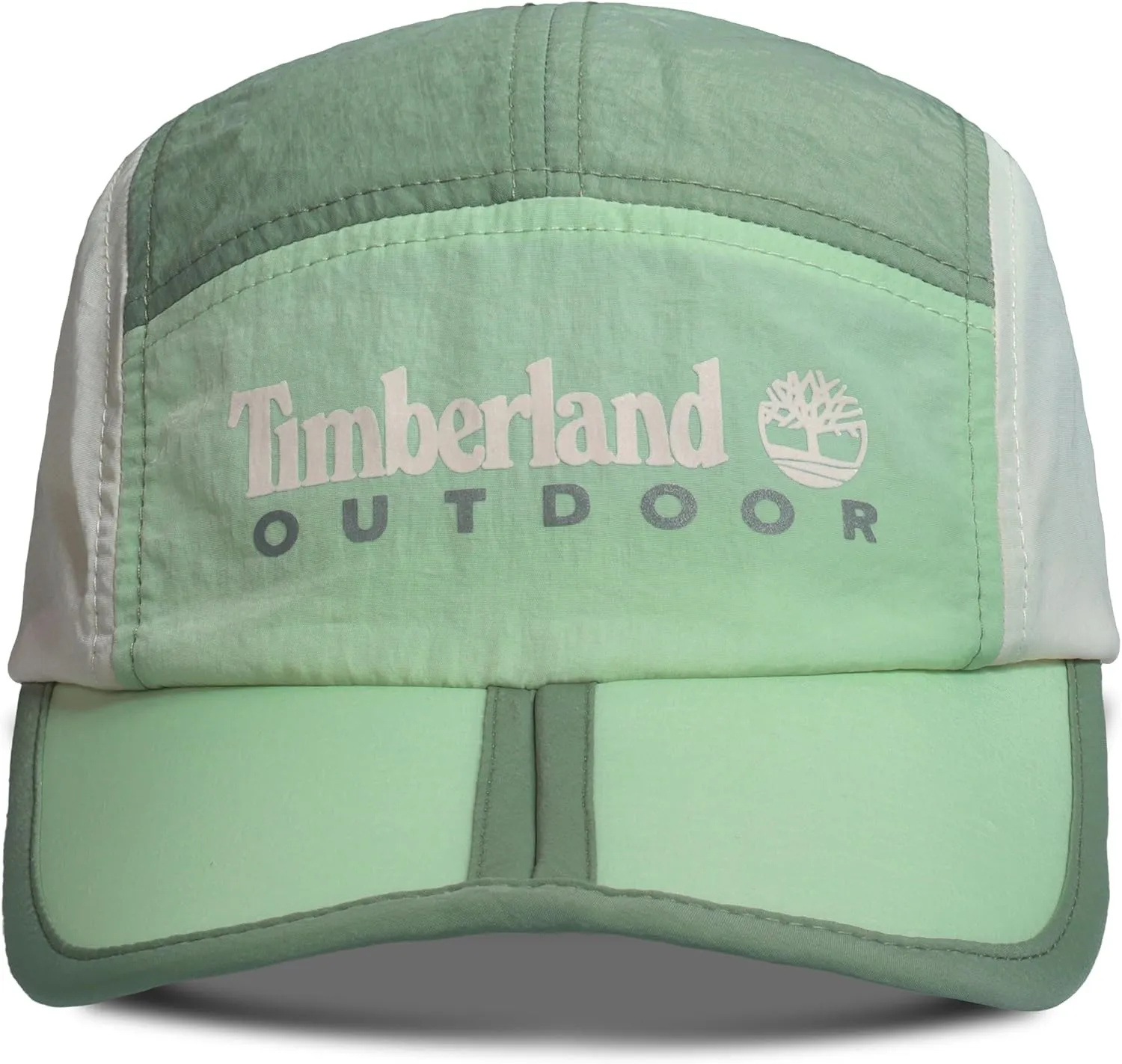 Timberland Split Brim Foldable Camp Hat, Adjustable 5 Panel Hat, Lightweight and Breathable Fabric for Outdoor Adventures