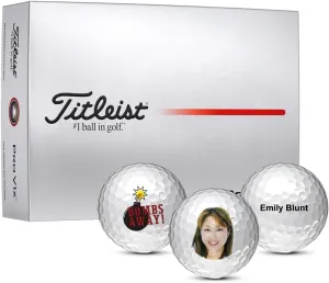 Titleist Pro V1X Personalized Golf Balls |Add Logo, Image or Text (Set of 12)