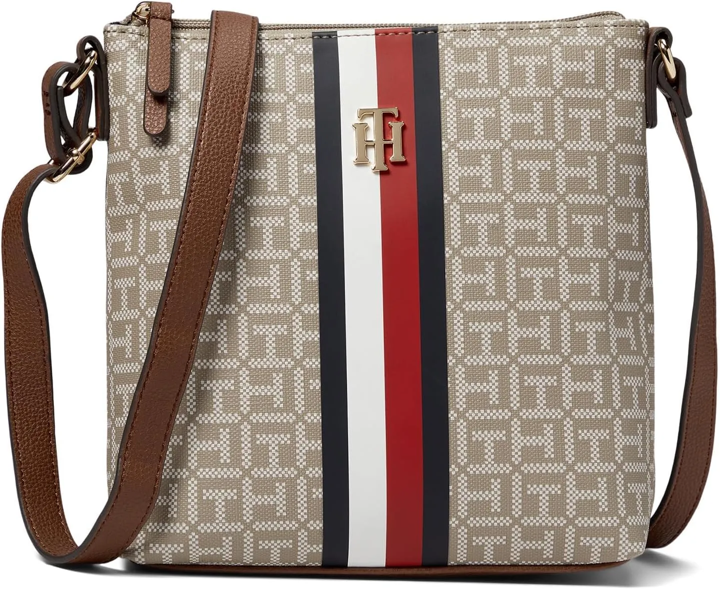 Tommy Hilfiger Rowan II NS Crossbody-Coated Square Monogram
