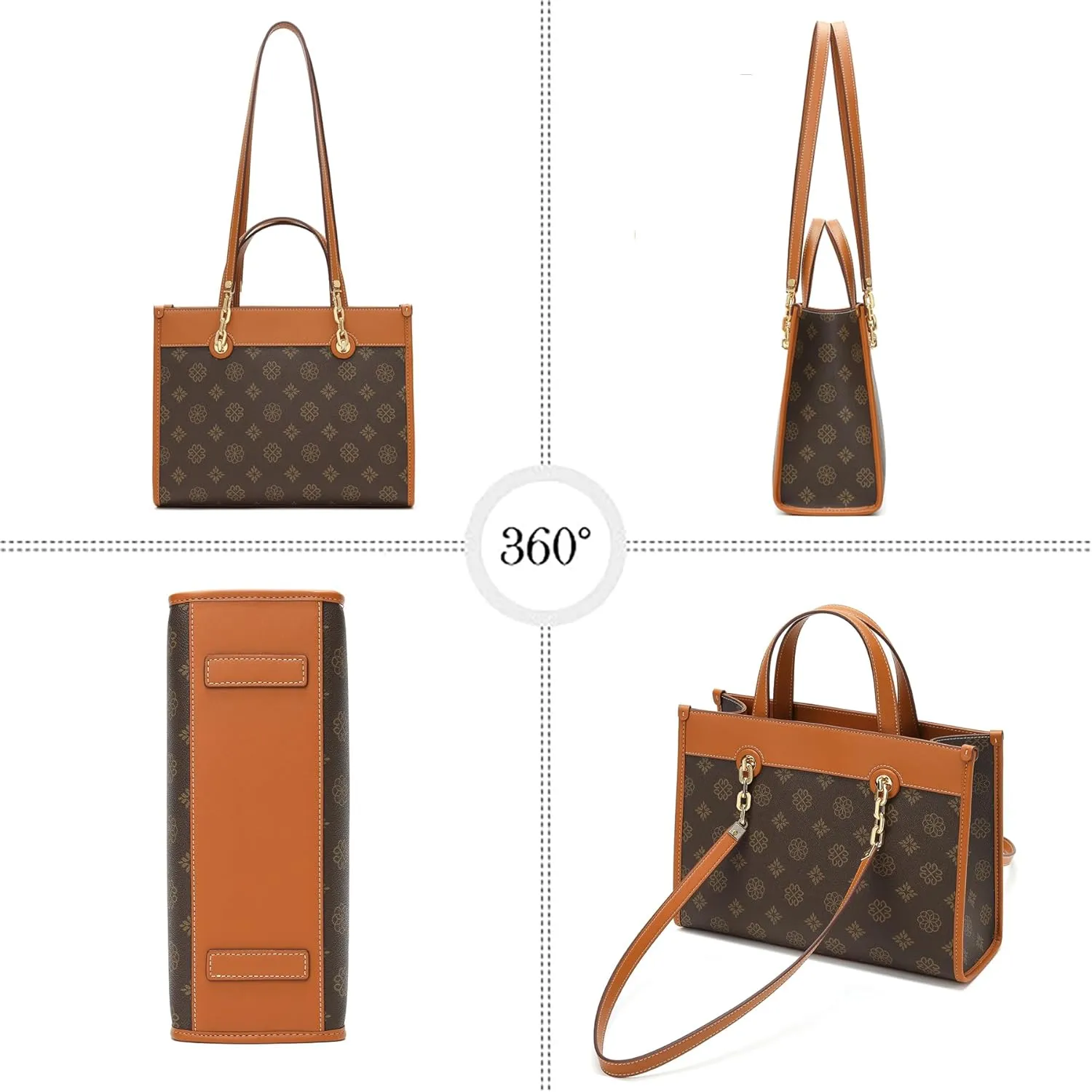 Top Handle Bag Designer Leather Crossbody Bag Handbag Purses,Tote Bag for Women Top-Handle Handbag with Adjustable StrapStrap