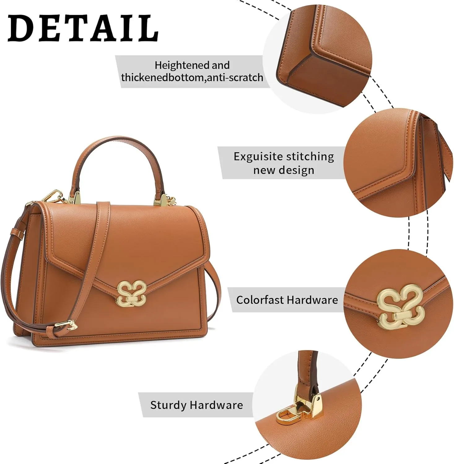 Top Handle Bag,Top Handle Handbag Women Tote Bag,Fashion Leather Purses and Purses for Women.