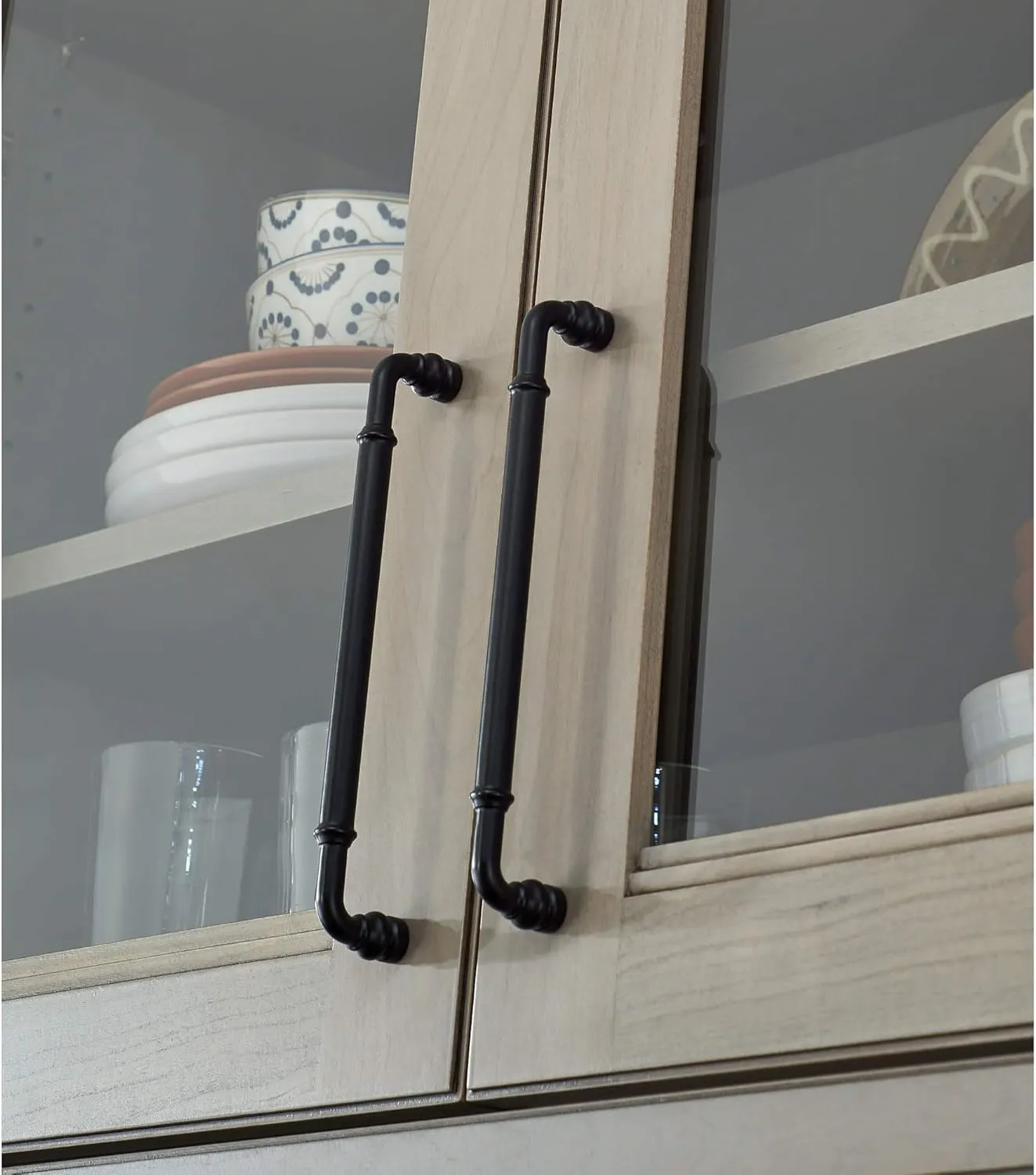 Top Knobs TK888BSN TK888 Devon 12 Inch Center to Center Handle Cabinet Pull