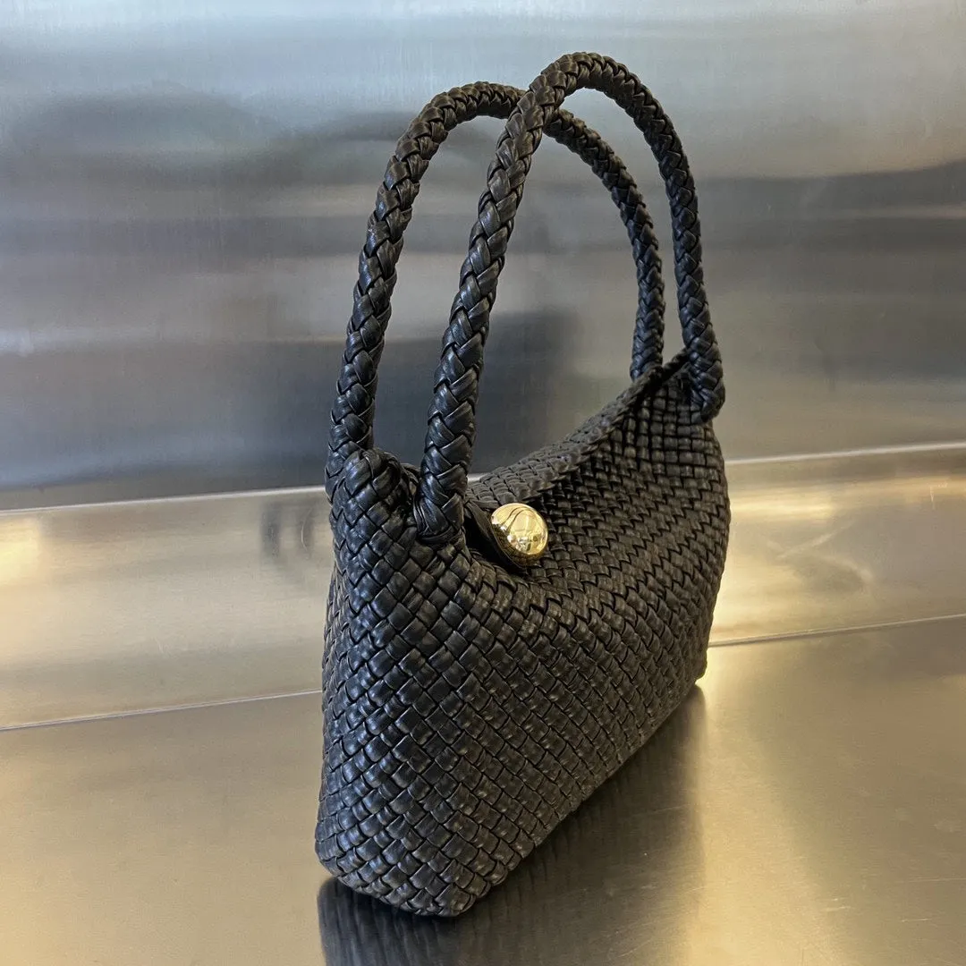 TOSCA CALFSKIN 27 BAG Refined BLACK Veneta IN Bottega Easy tracking