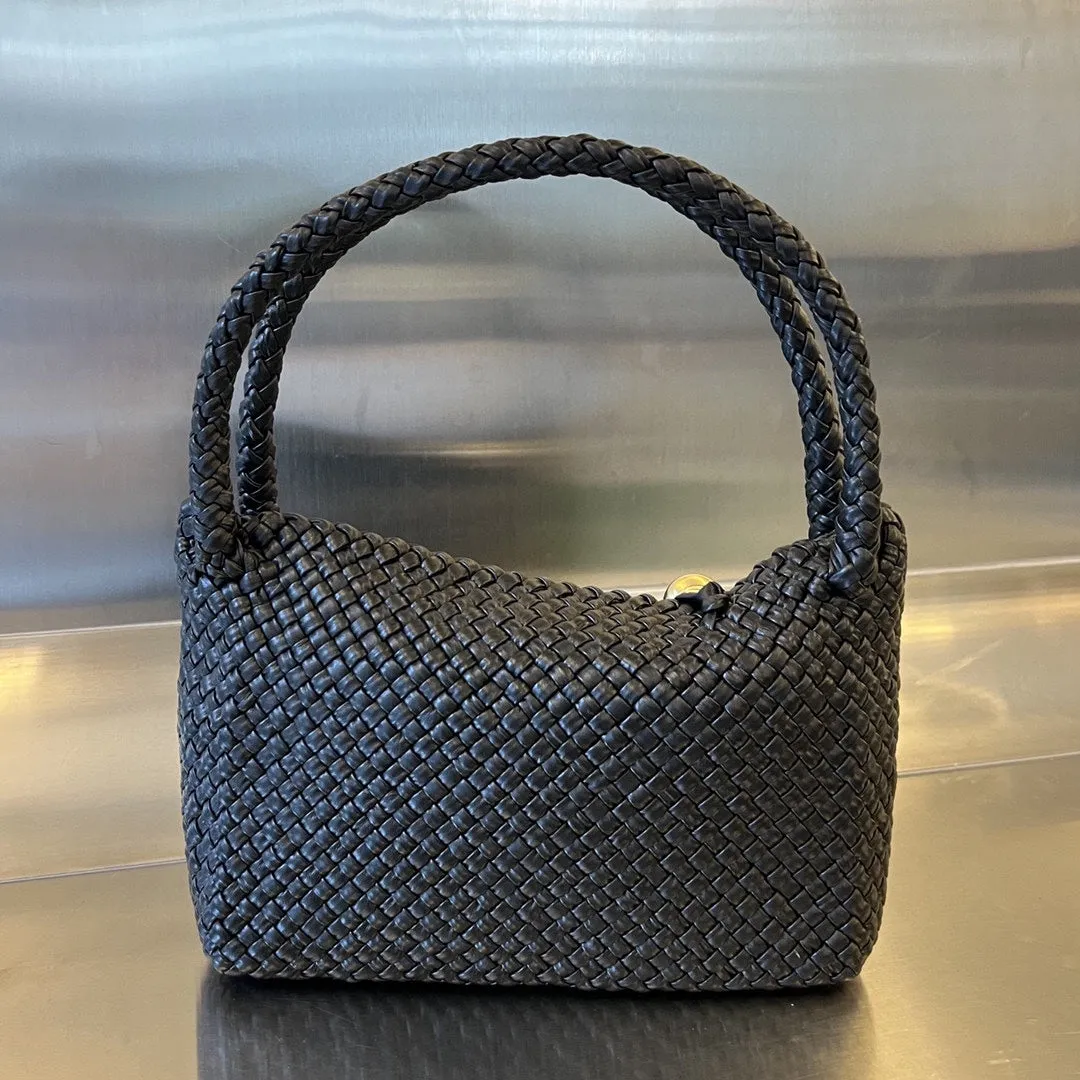 TOSCA CALFSKIN 27 BAG Refined BLACK Veneta IN Bottega Easy tracking