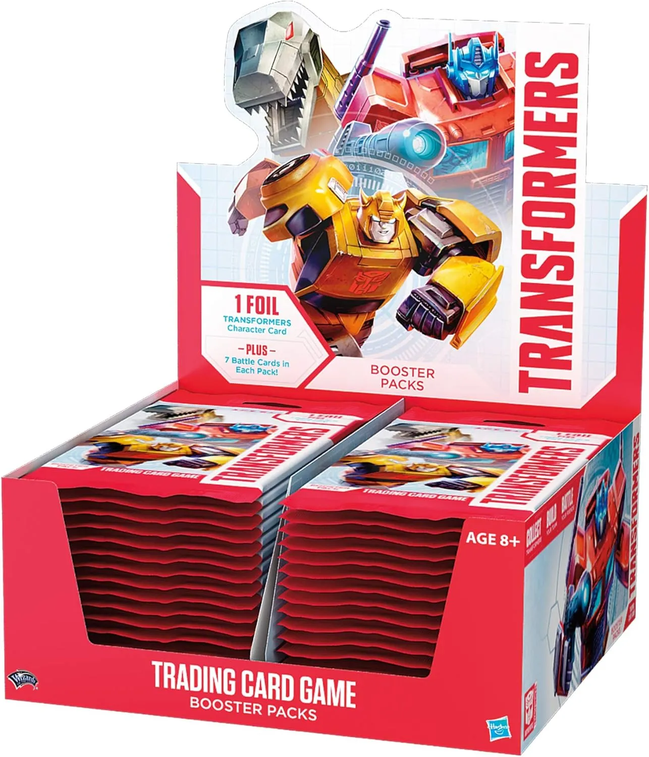 Transformers TCG Booster Box | 30 Booster Packs | 8 Transformers Cards Per Booster Pack