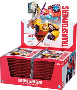 Transformers TCG Booster Box | 30 Booster Packs | 8 Transformers Cards Per Booster Pack