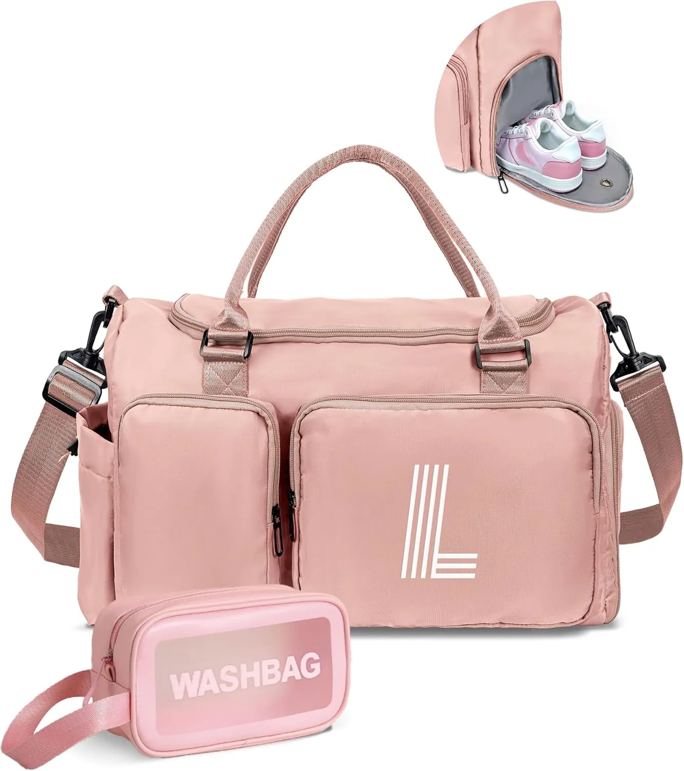 Travel Duffel, Sports & Personalized Weekender, Monogram Overnight & Dance Bag - Girls Gifts teacher gifts, wedding Gifts, bridal shower Gifts