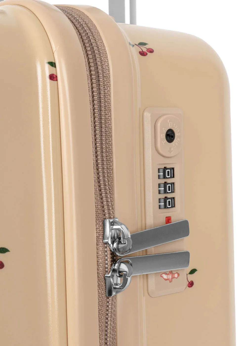 TRAVEL SUITCASE - CHERRY