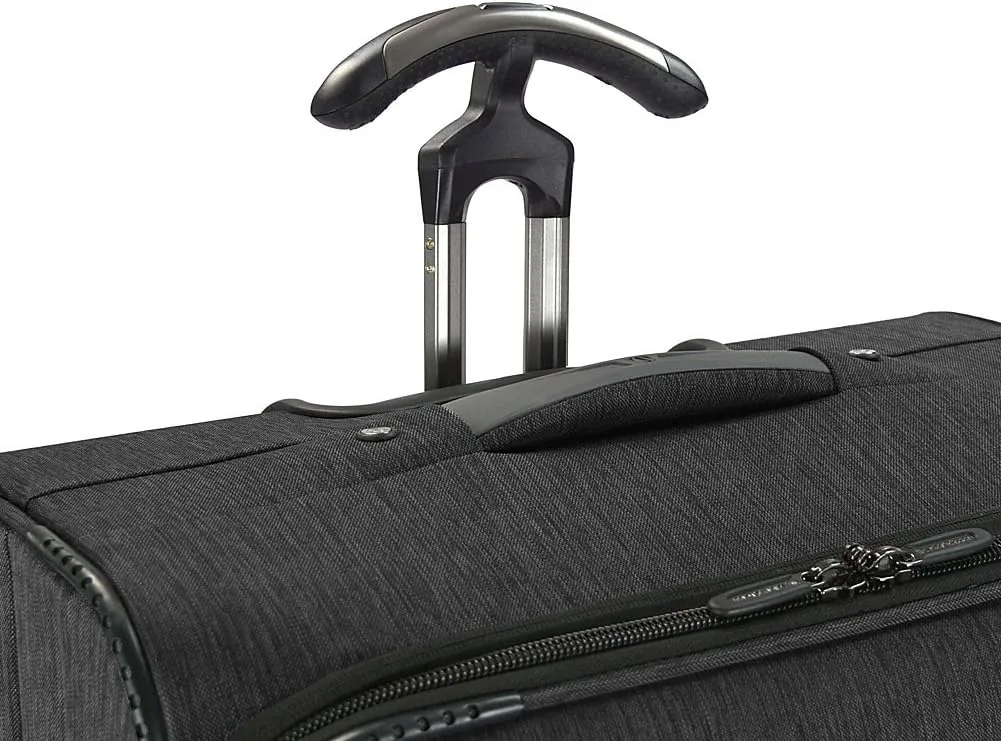 Traveler's Choice T-Cruiser Expandable Spinner Luggage, Gray, Silverwood Softside (30-Inch)