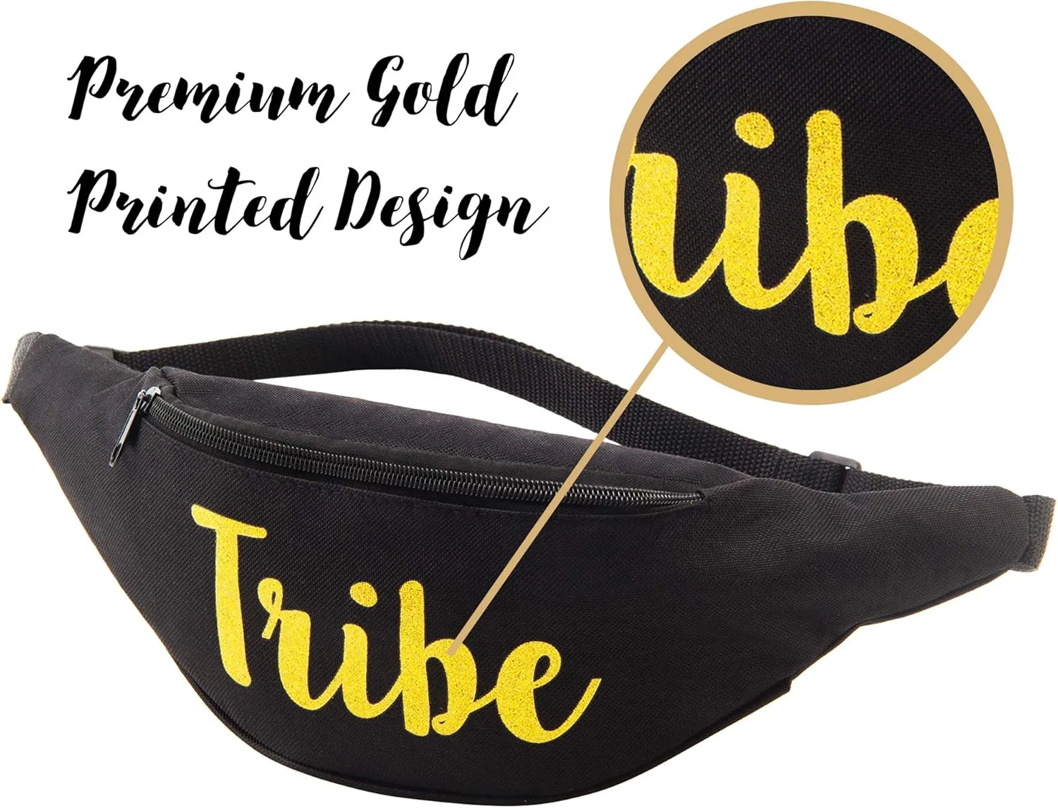 Tribe Bachelorette Fanny Packs- Cursive Text (18 Pack)
