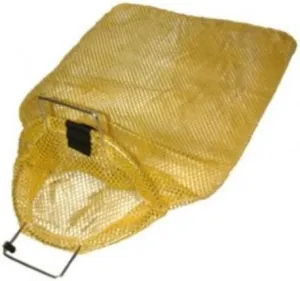Trident Galvanized Wire Handle Yellow Large Mesh Bags