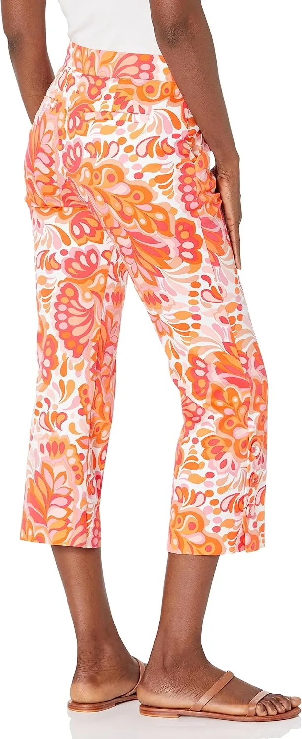 Trina Turk Women's Printed Cropped Pant