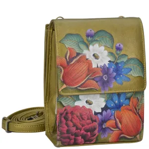 Triple Compartment Crossbody Organizer - 412