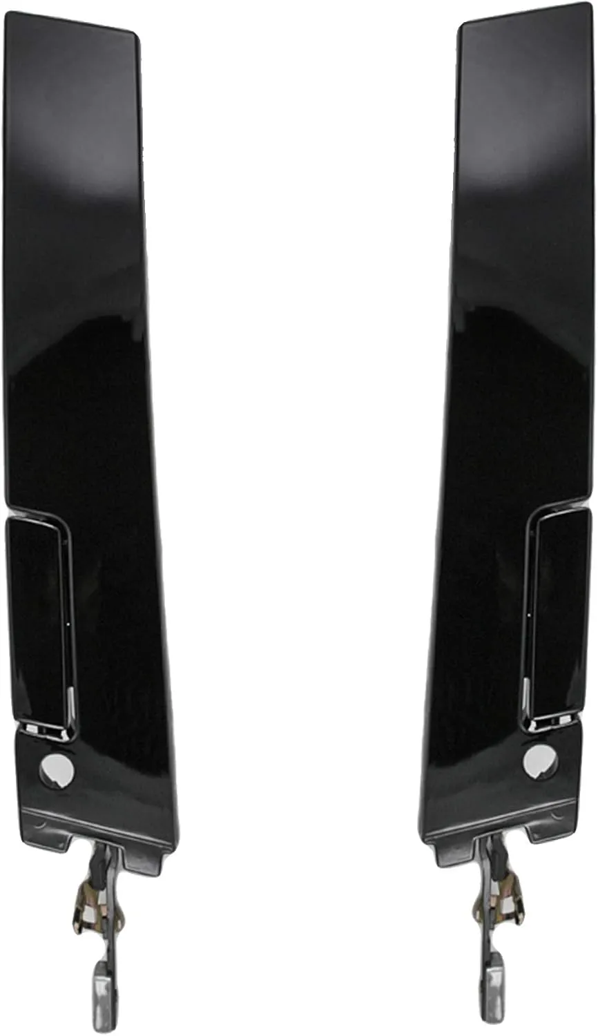 TRQ Left and Right Exterior Door Handle Set Drivers Side Compatible with 1988-1997 Oldsmobile Cutlass Supreme
