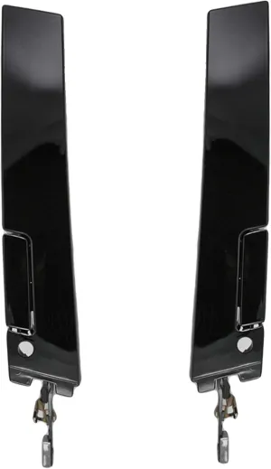 TRQ Left and Right Exterior Door Handle Set Drivers Side Compatible with 1988-1997 Oldsmobile Cutlass Supreme