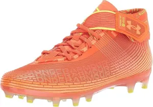 Under Armour Highlight MC 3023716-801 Orange Men's Football Cleats 11 US