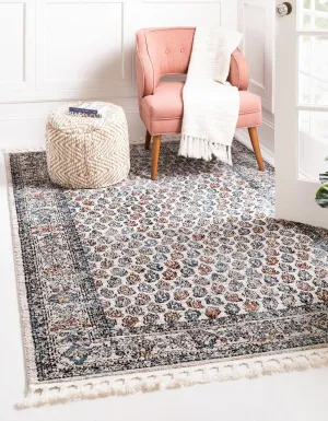 Unique Loom Aramis Collection Area Rug - Solal (2' x 3' 1" Rectangle, Multi/ Black)