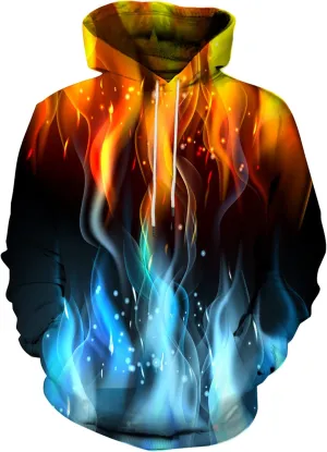 Unisex 3D Printed Hoodies Graphic Pullover Hooded Sweatshirt for Men Women