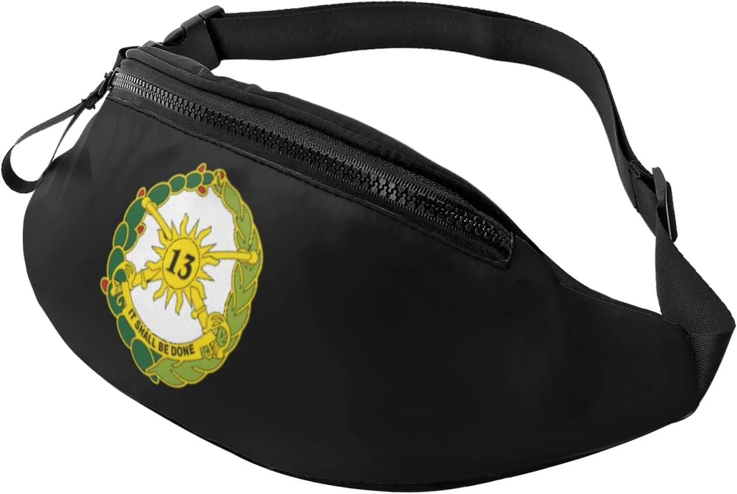 Us Army 13th Cavalry Regiment Unisex Leisure Waist Bag Outdoor Sports Running Waist Bag Business Travel Mobile Phone Bag
