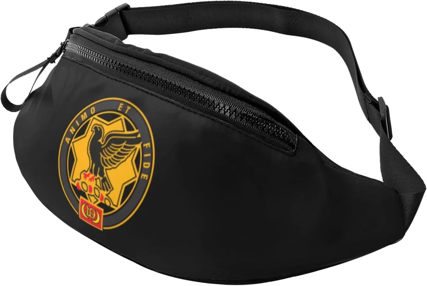 US Army 1st Cavalry Regiment Men's and women's fanny packs, teen fashion fanny packs for travel, running, hiking