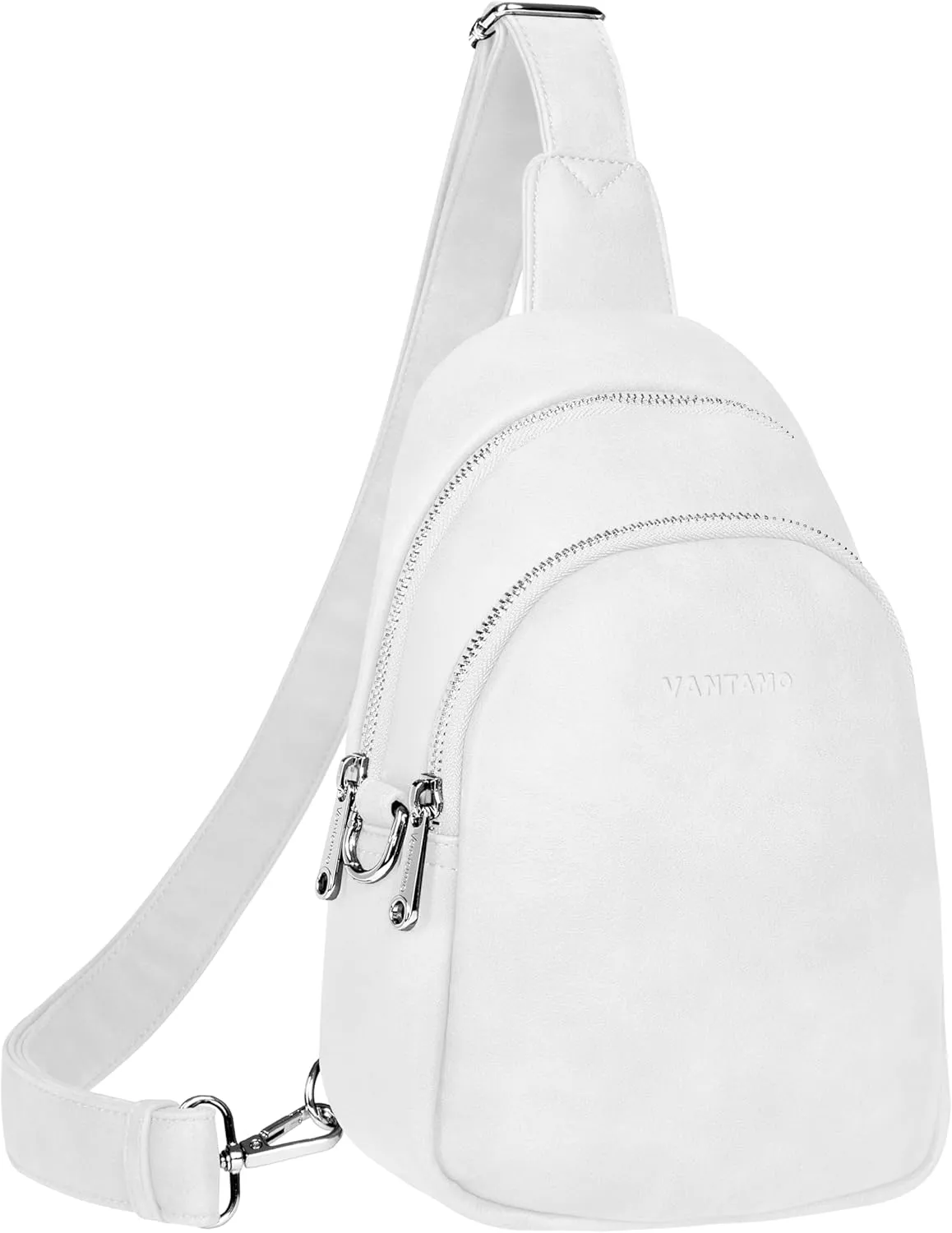 Vantamo Crossbody Sling Bags for Women, RFID & Anti-Pickpocket Clip Cross Body Bag, Adjustable Strap Travel Fanny Pack