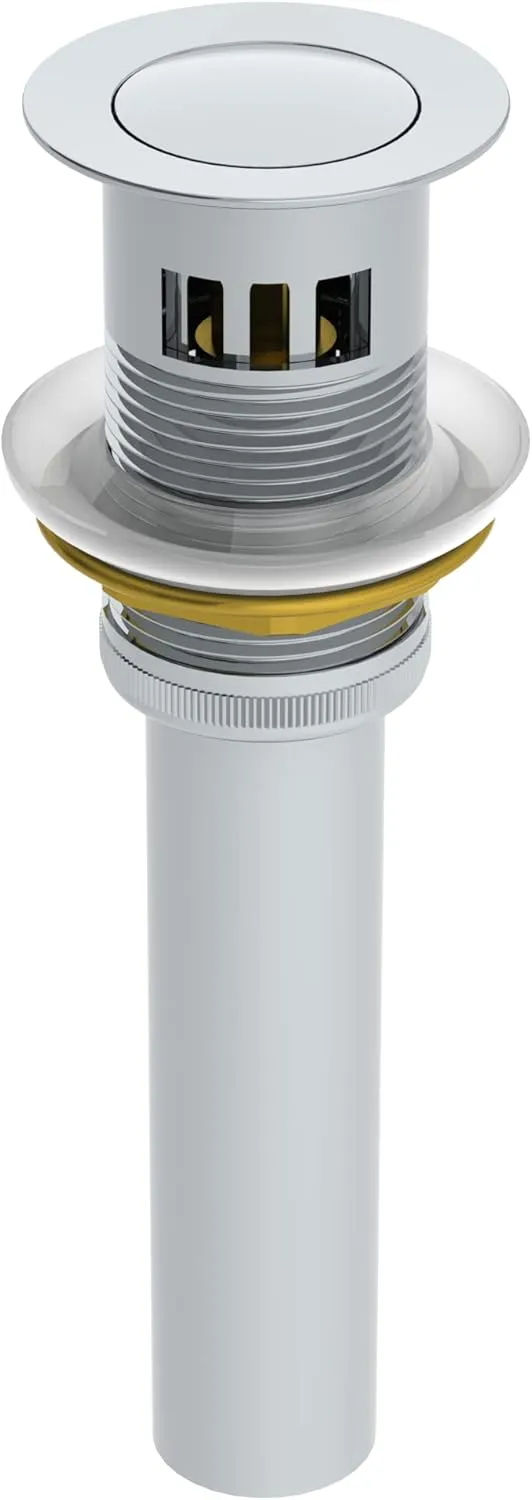 Verity Single-Hole Single-Handle Bathroom Faucet with Push Pop Drain (1.0 GPM)
