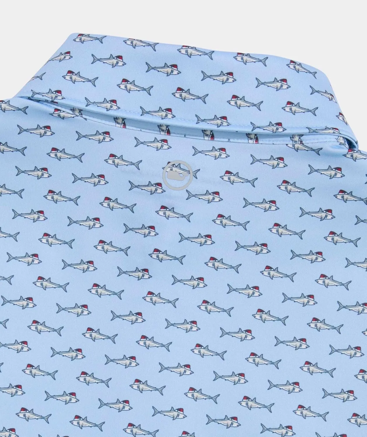vineyard vines Boys' Printed Sankaty Polo