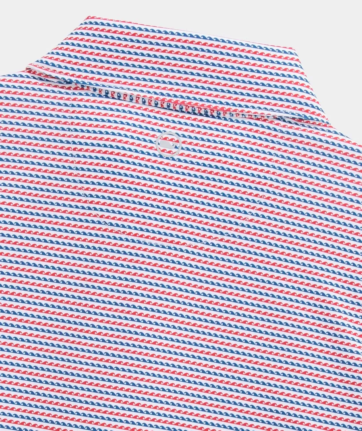 vineyard vines Boys' Printed Sankaty Polo