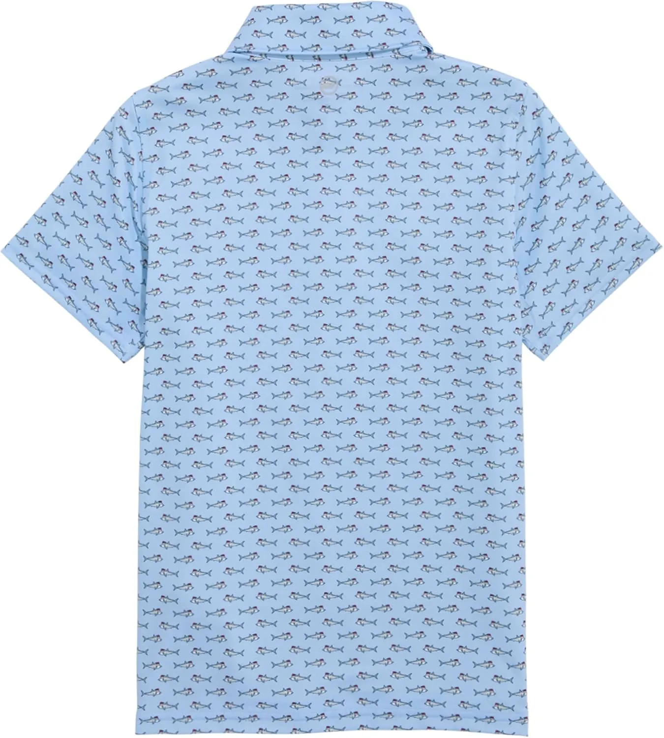 vineyard vines Boys' Printed Sankaty Polo