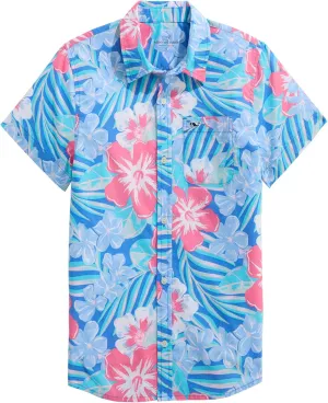 vineyard vines Boys Printed Short Sleeve Shirt