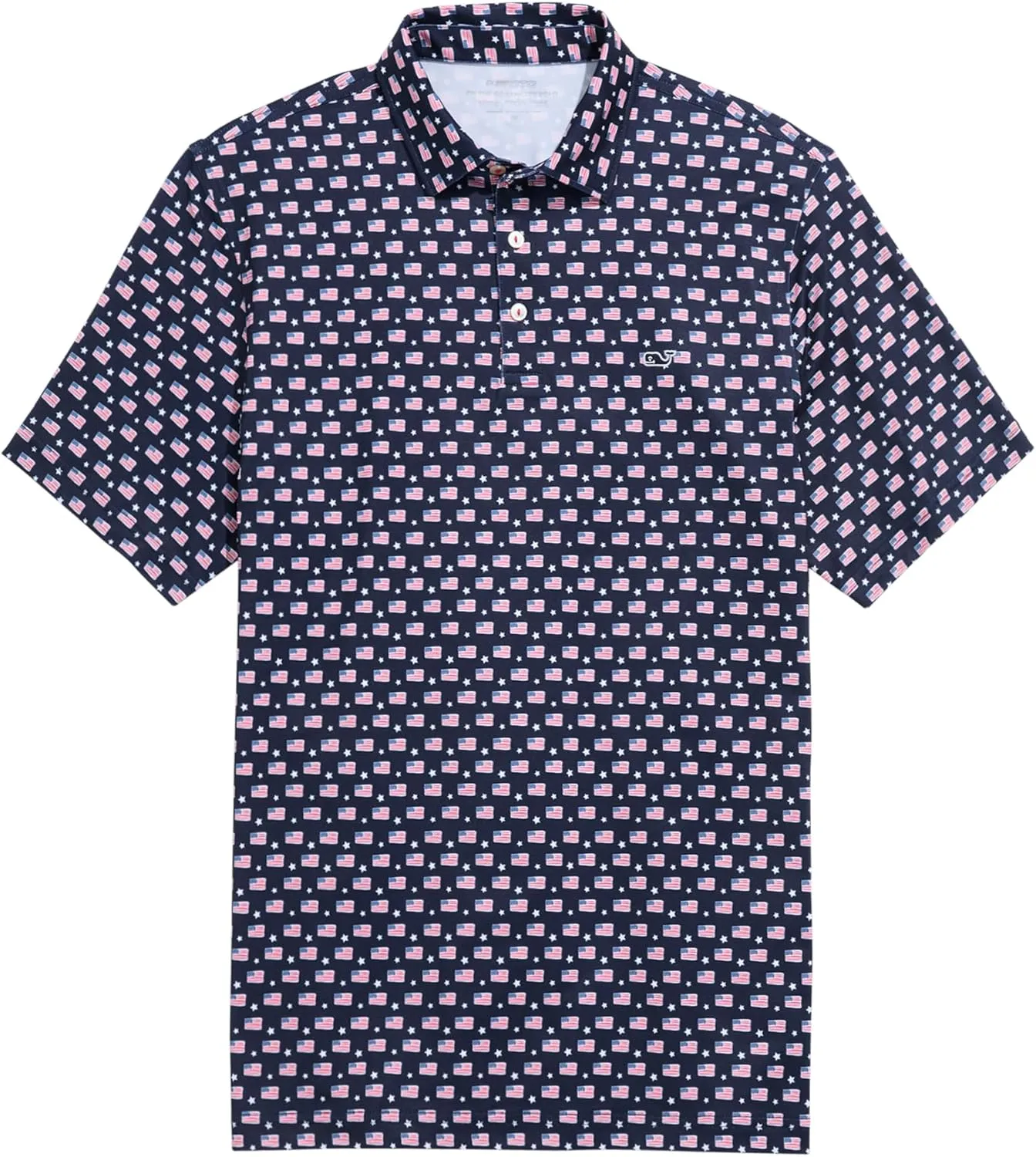 vineyard vines Men's Printed Sankaty Polo