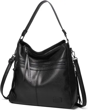 Vintage Handbag Women Hobo Top-handle Tote Bags Ladies Shoulder Bucket