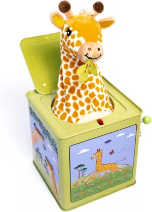 Vintage Tin Toy Giraffe Jack in The Box - Jack Rabbit Creations Small