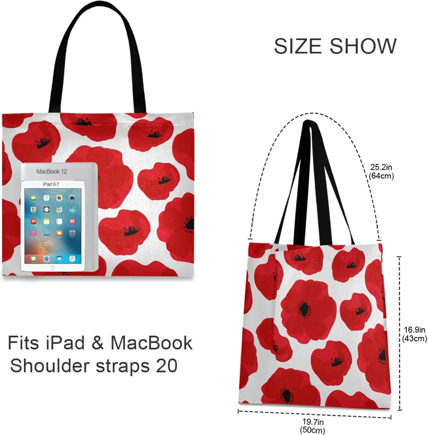 visesunny Women Fashion Handbags Tote Bag Shoulder Bag Top Handle Shopping Travel Bags