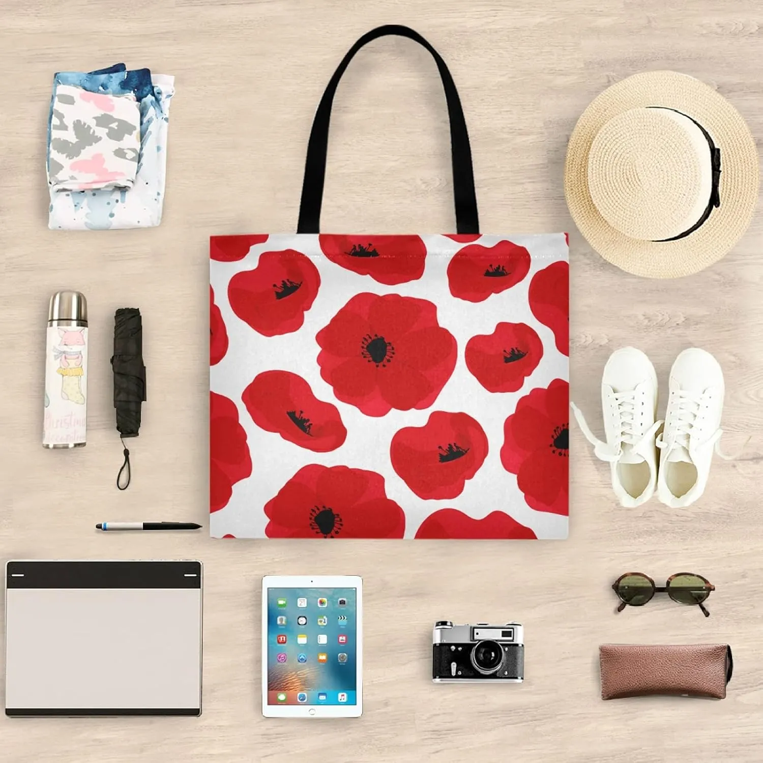 visesunny Women Fashion Handbags Tote Bag Shoulder Bag Top Handle Shopping Travel Bags