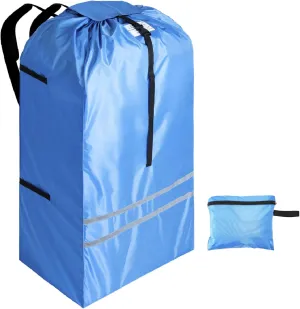 Wagon Stroller Travel Bag for Airplane,Gate Check Stroller Bag Compatible with WONDERFOLD,BABY TREND,EVENFLO,JEEP,RADIO FLYER,VEER,Double Stroller Travel Bag,Jogging Stroller Bag