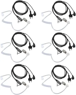 Walkie Talkie Headset for Midland with Mic Security Earpiece for GXT1000VP4 LXT500VP3 GXT1050VP4 GXT1000XB (6 Packs)