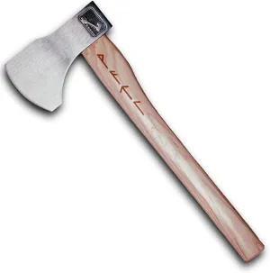 WATL Ragnar Throwing Axe: World Axe Throwing League Premium Competition Throwing Axe with Throwing Hatchet Nylon Sheath and Nordic Engraved Hickory Wooden Handle