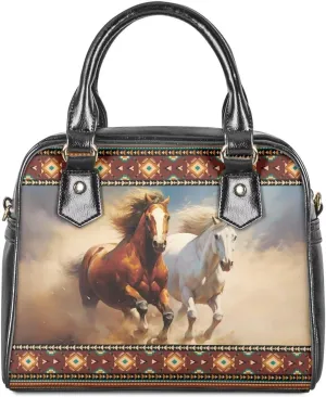 Western Handbags for Women Crossbody Tote Purse Leather Top Handle Bags for Travel Shopping Work