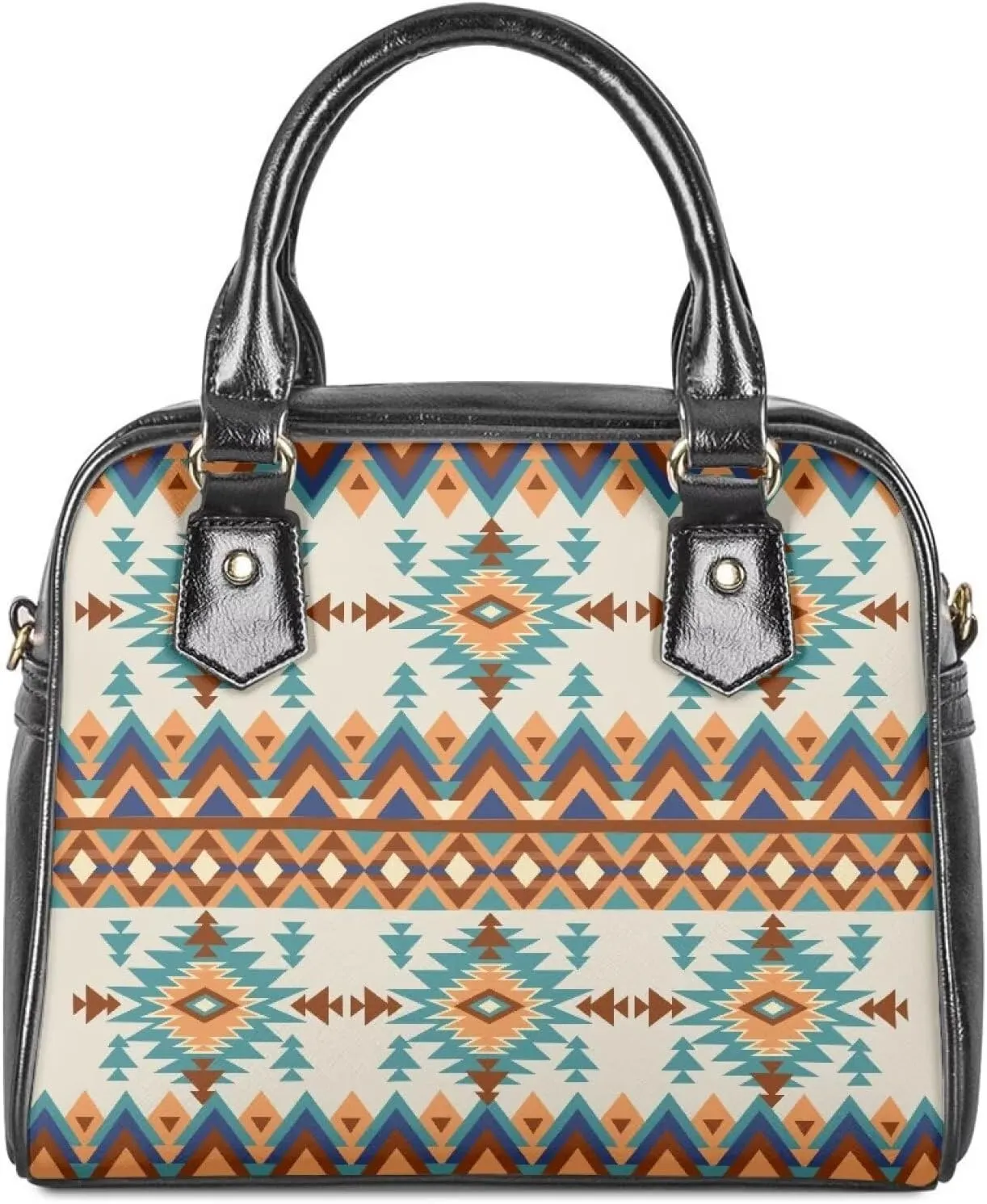 Western Handbags for Women Crossbody Tote Purse Leather Top Handle Bags for Travel Shopping Work