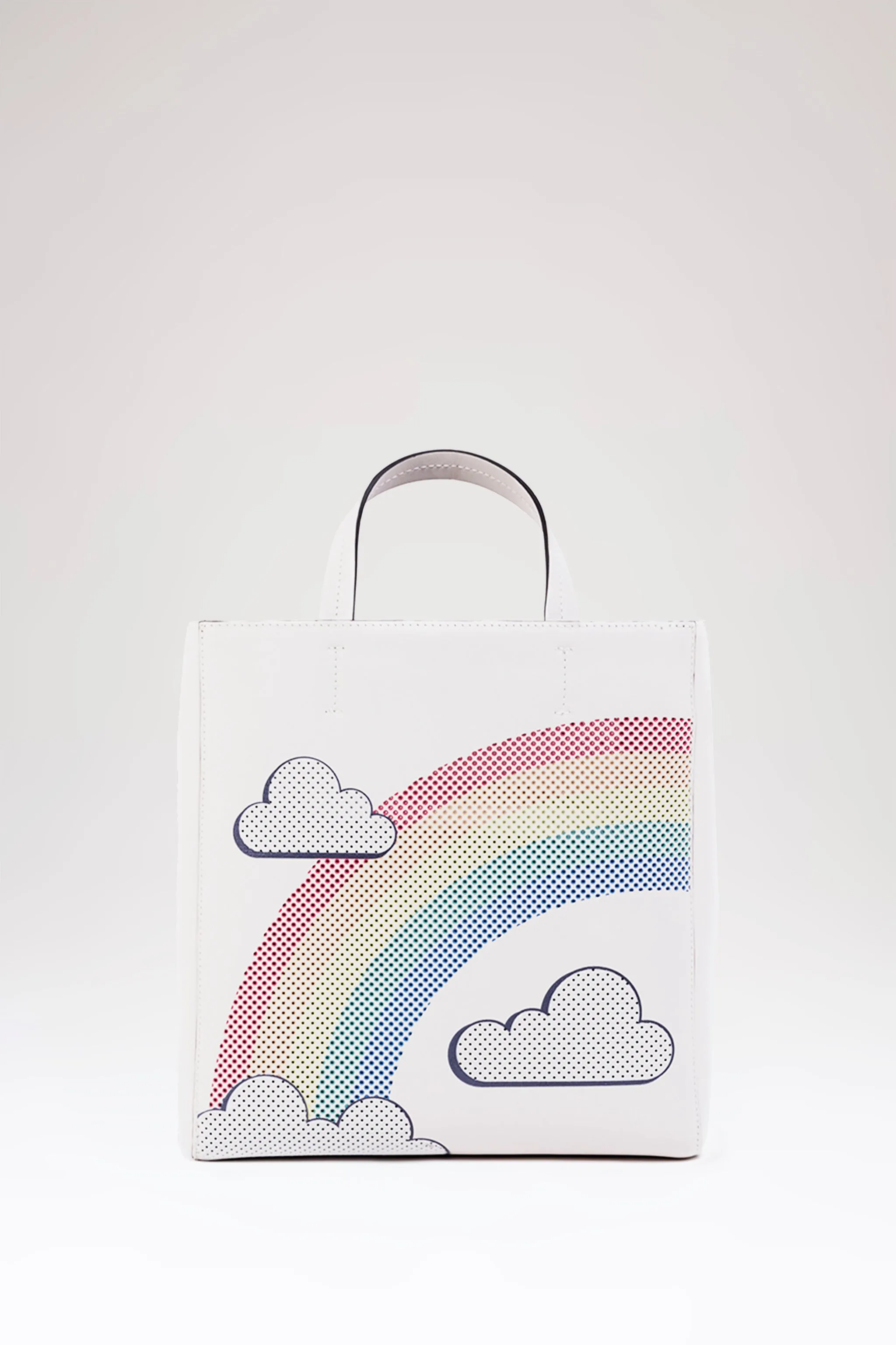 White Mini Meghan Rainbow