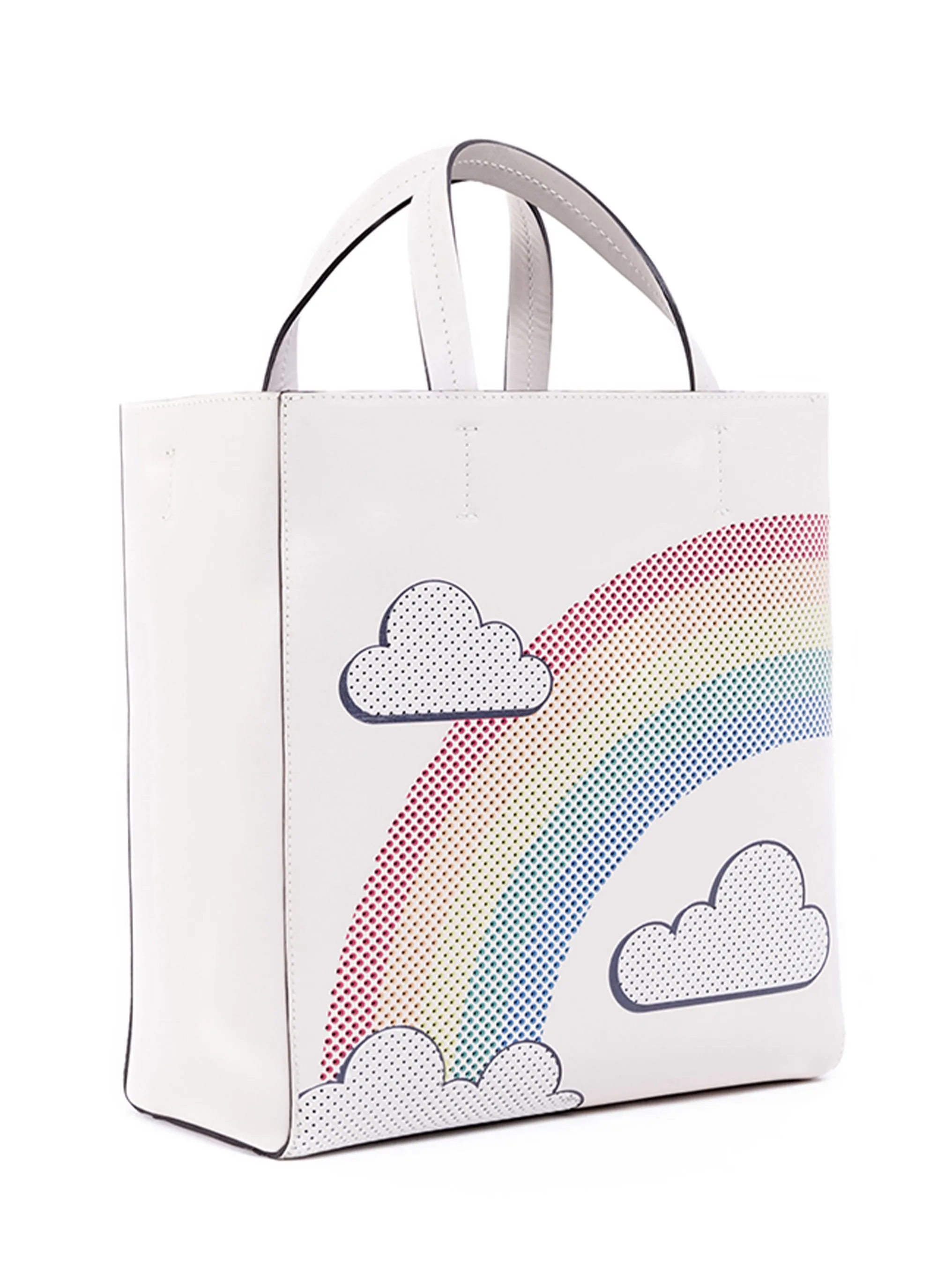White Mini Meghan Rainbow