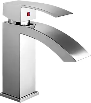 Whitehaus Collection WH2010001-C Jem Collection Faucet, Polished Chrome