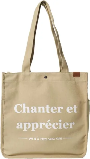 Women Canvas Handbag Large Capacity Shoulder Bag Multi-Pockets Top Handle Bag Chic Bag Casual Hobo Bag Tote Bag