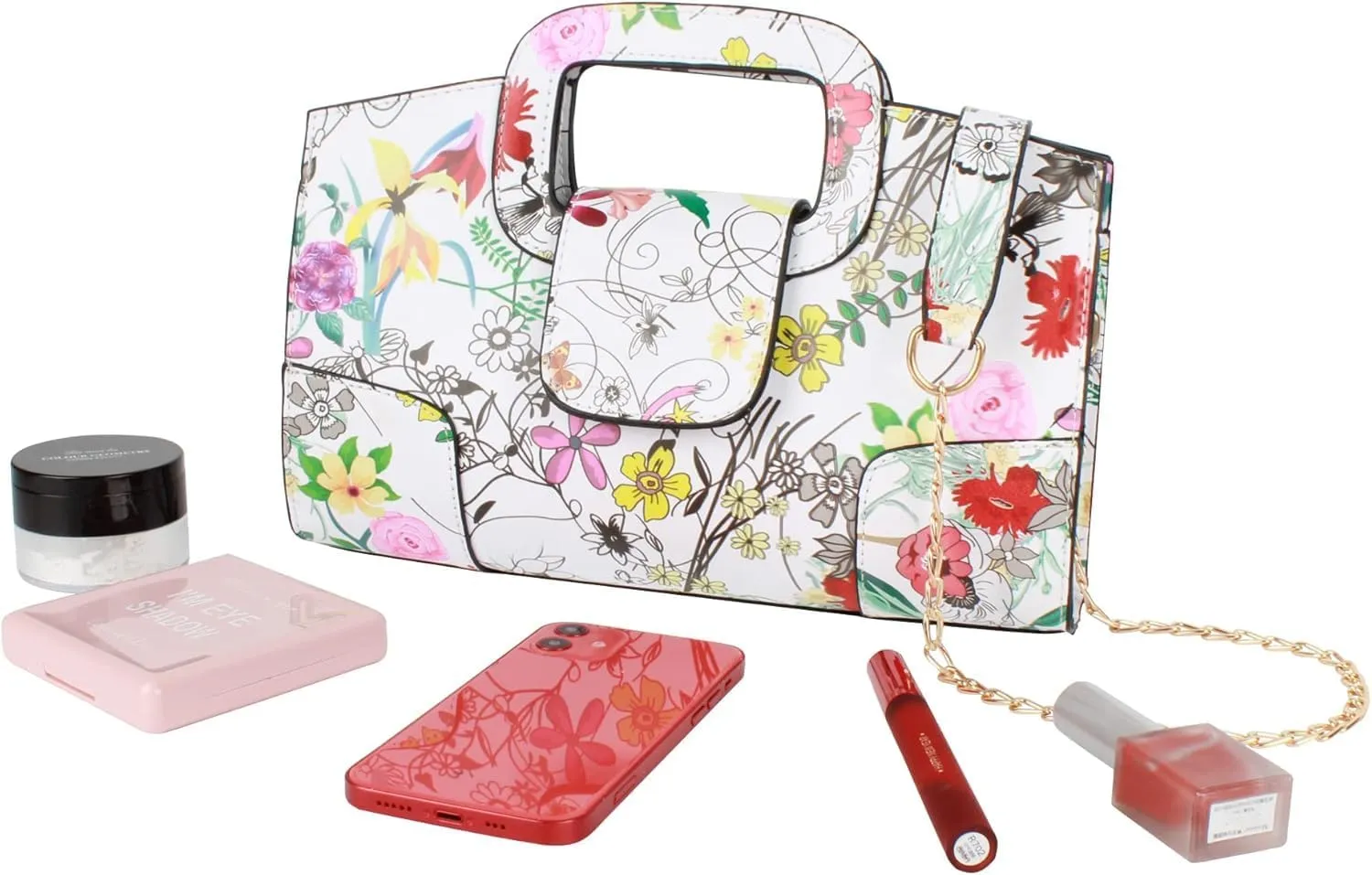 Women Flap Tote Top Handle Satchel Handbags PU Leather Clutch Purse Shoulder Bag