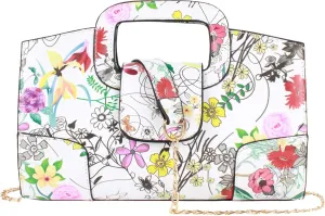 Women Flap Tote Top Handle Satchel Handbags PU Leather Clutch Purse Shoulder Bag